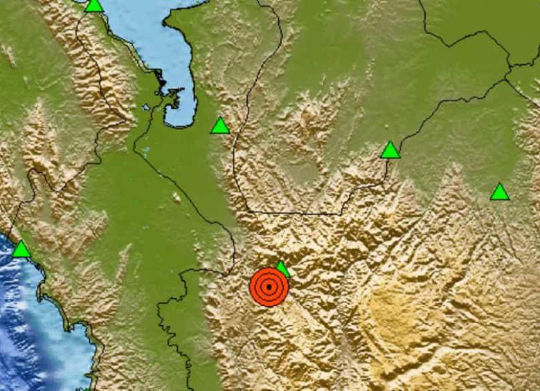 Los siete temblores de esta madrugada en suelo antioqueño tuvieron como epicentro municipios del occidente del departamento.