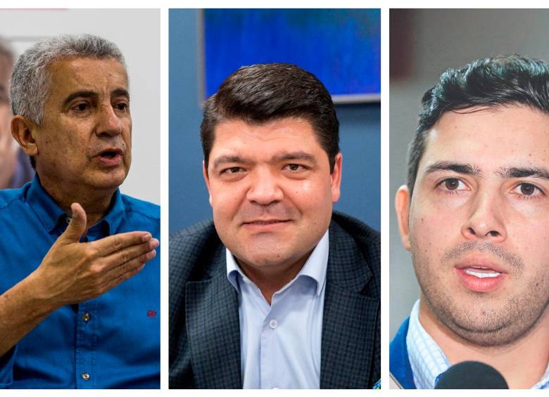Luis Bernardo Vélez, Juan Diego Gómez y Esteban Restrepo. FOTOS EL COLOMBIANO y Cortesía