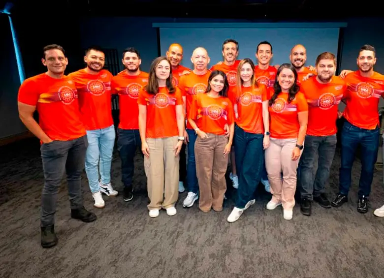 Este es el grupo de médicos que estará en la Maratón de Medellín acompañando a los participantes de las diferentes categorías que competirán este sábado y domingo. FOTO CORTESÍA