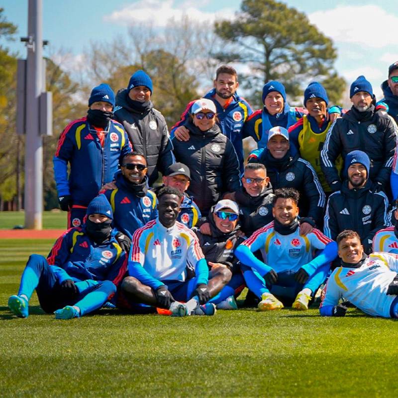 La Selección Colombia denota unión más allá de las recientes derrotas ante Croacia y Francia. FOTO X-SELECCIÓN COLOMBIA