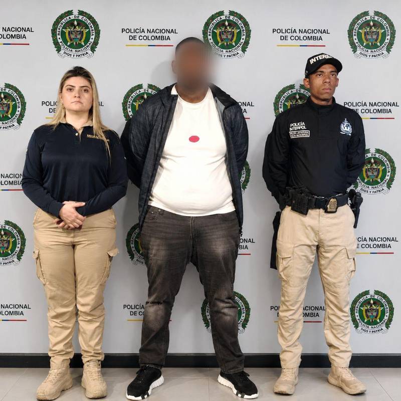 Un ciudadano holandés que ingresó a Colombia el pasado 3 de junio fue capturado en Medellín tras requerimientos de autoridades europeas por narcotráfico y lavado de dinero. FOTO:Migración Colombia