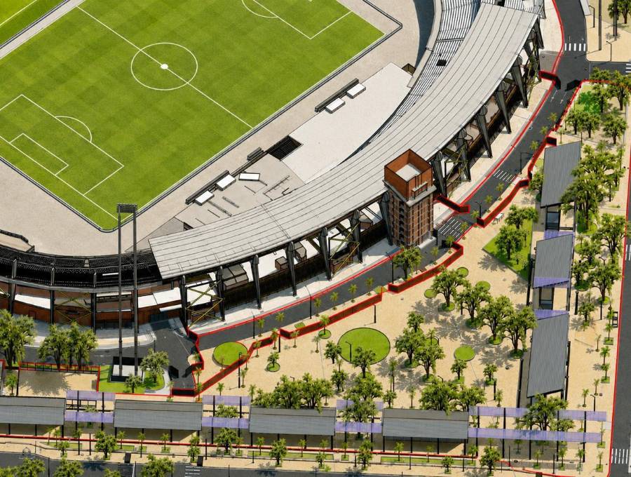 El estadio Atanasio Girardot no se remodelaba desde hace más de una década, cuando en 2011 se instaló nueva silletería para la realización del Mundial de Fútbol Sub-20 de la Fifa. Foto: Cortesía