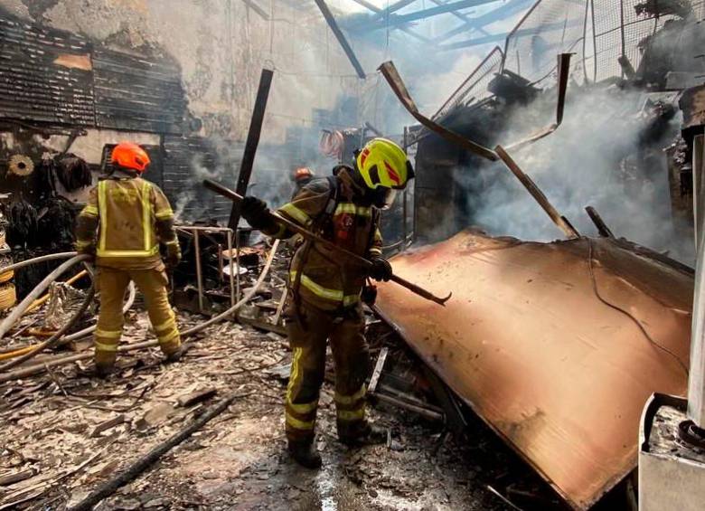 Aún no se calculan los daños materiales que dejó la emergencia en el lugar. FOTO ARCHIVO PARTICULAR