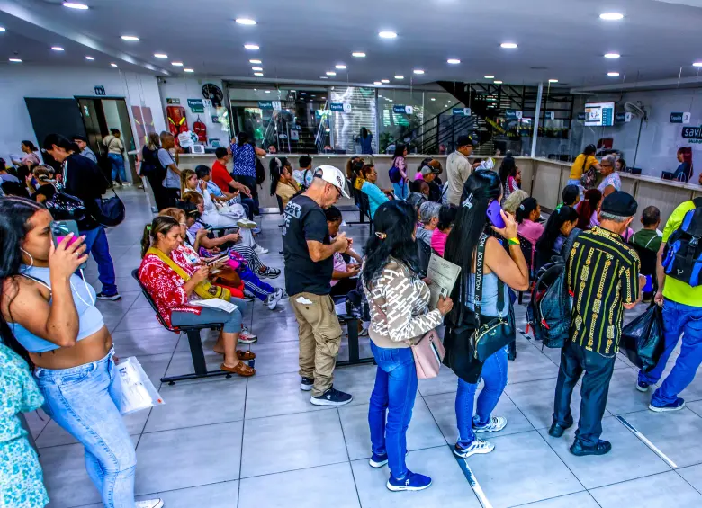 La EPS Savia Salud es la que más afiliados del régimen subsidiado concentra en Antioquia. La entidad pasa por una crisis financiera que se profundizó luego de ser intervenida por el Gobierno Nacional. FOTO Julio Herrera