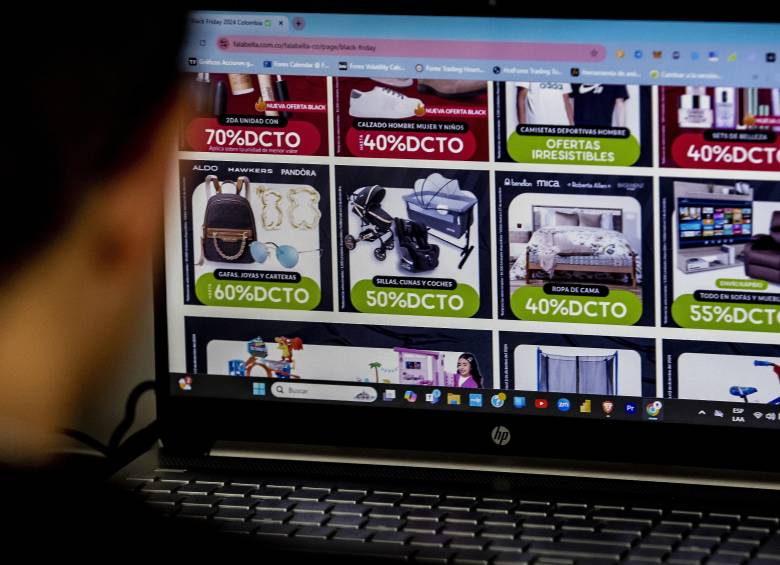 Durante las jornadas de descuentos como el Black Friday, el fraude digital se incrementa en Colombia, uno de los países más vulnerables a los ciberataques. FOTO Jaime Pérez Munévar