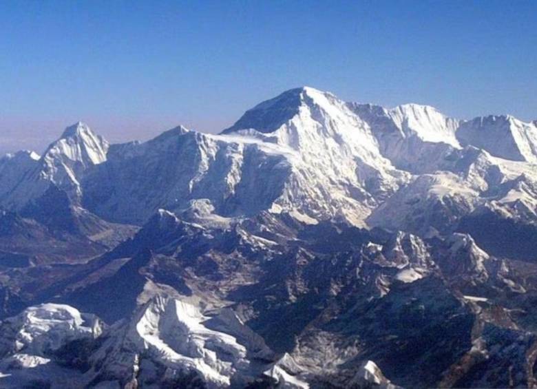 Monte Everest, la montaña más alta de la superficie del planeta Tierra. FOTO: Getty