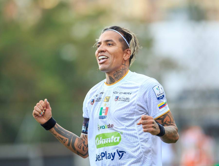 El delantero tolimense Dayro Moreno es el máximo goleador de la liga colombiana. Foto: Camilo Suárez