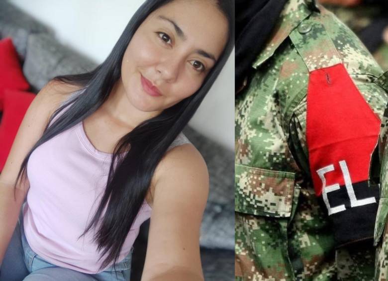 La esposa del militar, Jennifer Arboleda. FOTO: Colprensa y redes sociales Jennifer Arboleda