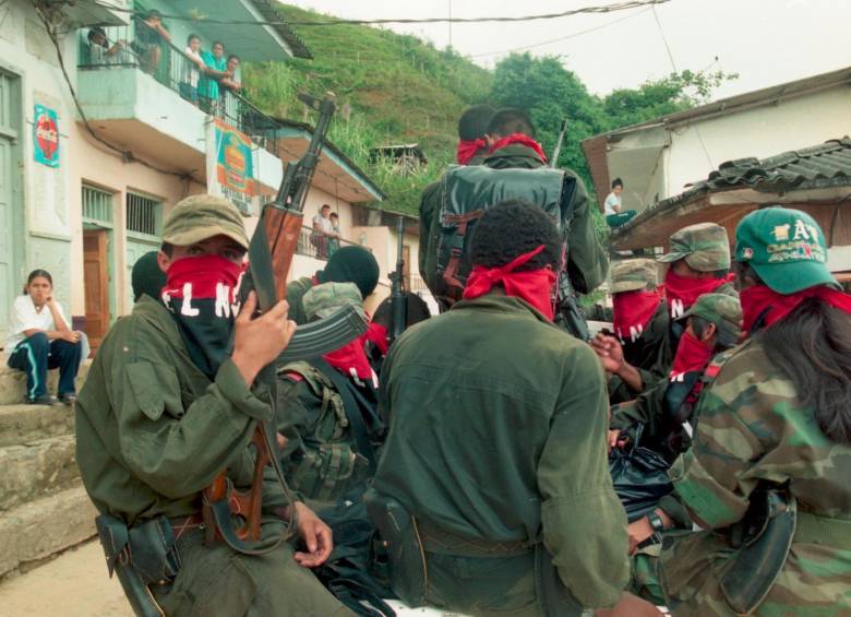 La guerrilla del ELN tiene 5.397 integrantes que hacen presencia en el 18% del territorio nacional. FOTO Archivo