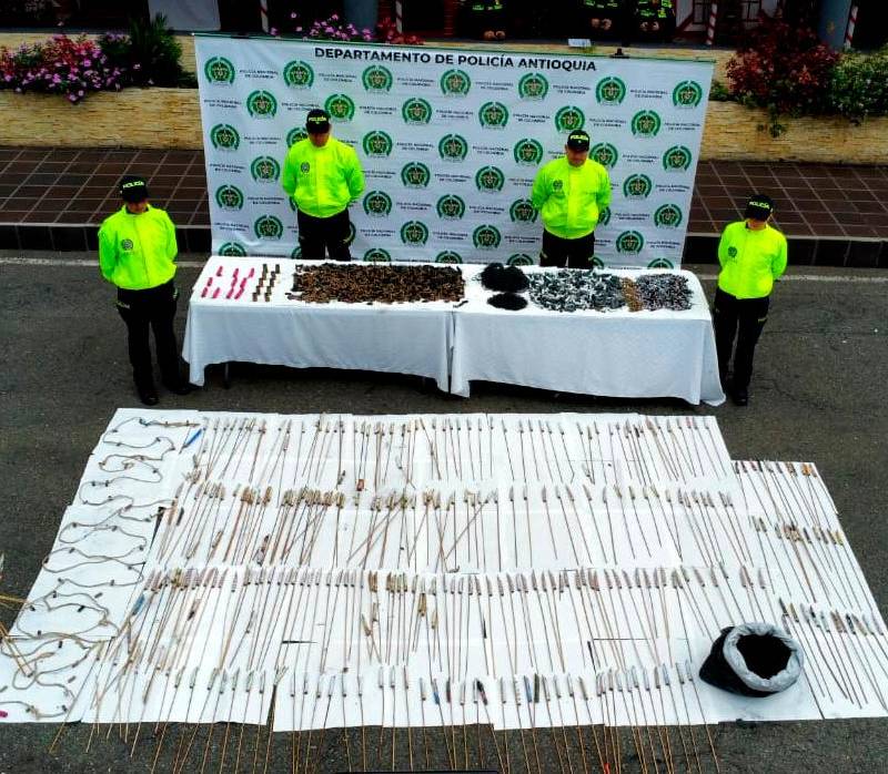 /FOTO: DEPARTAMENTO DE POLICÍA ANTIOQUIA