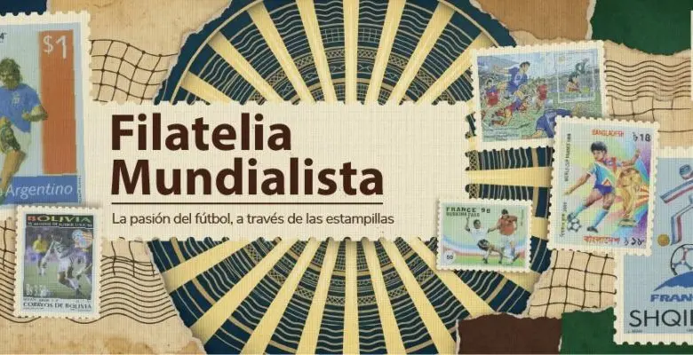 “Filatelia Mundialista” es el eBook que reúne 215 estampillas y 29 hojas filatélicas emitidas por 25 países entre 1950 y 2014. FOTO cortesía MinTIC
