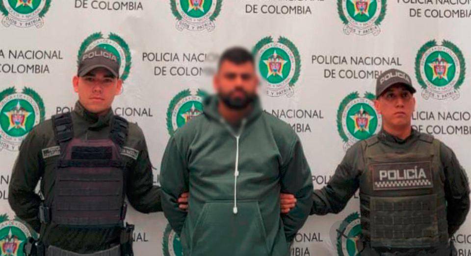 Este hombre fue capturado en el municipio de Anorí al ser señalado del abuso sexual de su hija de 3 años. FOTO: CORTESÍA