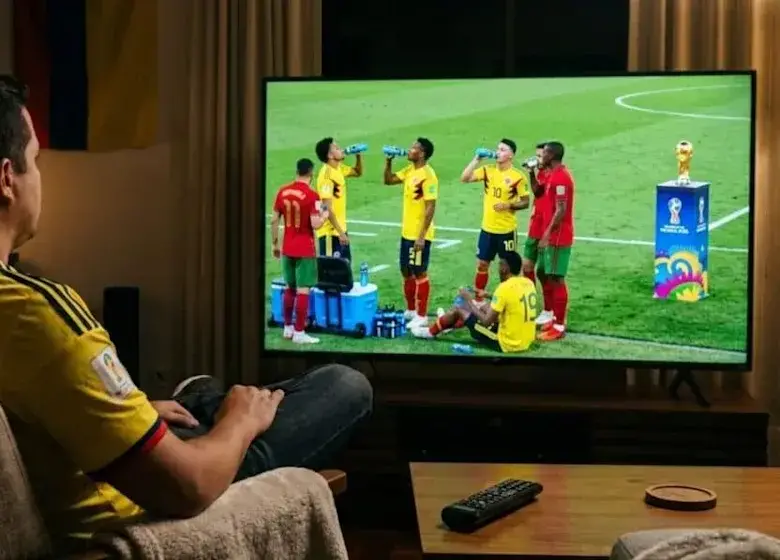 Según el Centro Nacional de Consultoría (CNC), el fútbol en Colombia concentra altos niveles de seguimiento y consumo mediático, con millones de hogares sintonizando torneos nacionales y partidos del equipo de todos. FOTO: Cortesía.