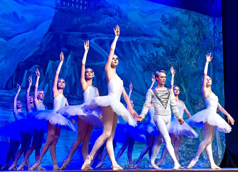 Así fue la presentación del Ballet de San Petesburgo en Medellín. FOTO Gloria Nivia Ramírez G.