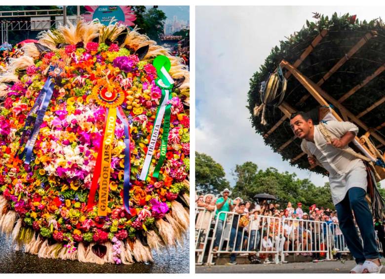 Él es Juan Ernesto Ortiz, ganador absoluto del desfile de Silleteros y fundador de un nuevo linaje en Santa Elena 