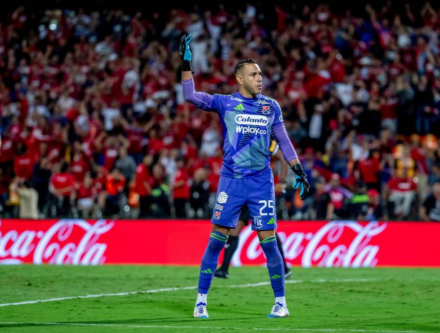 El arquero Éder Chaux ha sido uno de los más destacados del Medellín en los últimos encuentros que ha disputado en la Liga: hasta el momento acumula cuatro partidos con el arco en cero. <span class="mln_uppercase_mln">FOTO</span> <b><span class="mln_uppercase_mln">Juan A. Sánchez</span></b> 