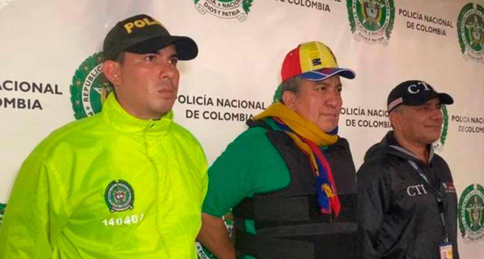 Al parecer, Abel Gil iba a aspirar a una curul en el Concejo de Bucaramanga por el partido Comunes. FOTO: CORTESÍA POLICÍA METROPOLITANA DE BUCARAMANGA
