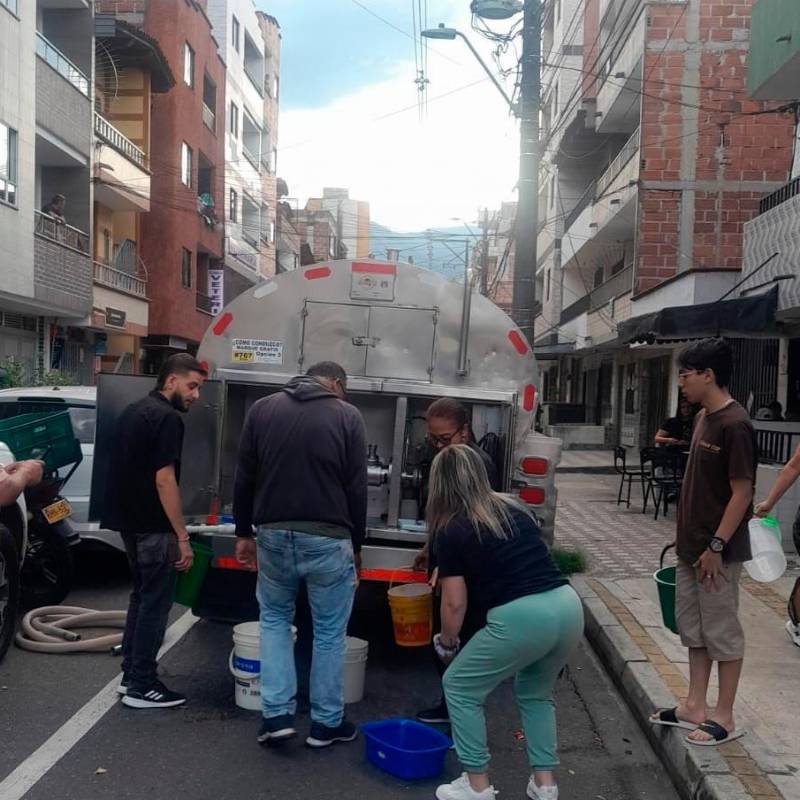 La información de los puntos de distribución, afirmó EPM, será actualizada cada hora. FOTO CORTESÍA 
