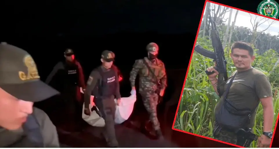 Los seis disidentes de las Farc, entre los que se encontraba Nelson Márquez (“Gato Feo”), murieron en un combate contra la Policía y el Ejército en la vereda Sabanas de San Ignacio, en Mapiripán. FOTOS<b><span class="mln_uppercase_mln"> cortesía ejército</span></b>