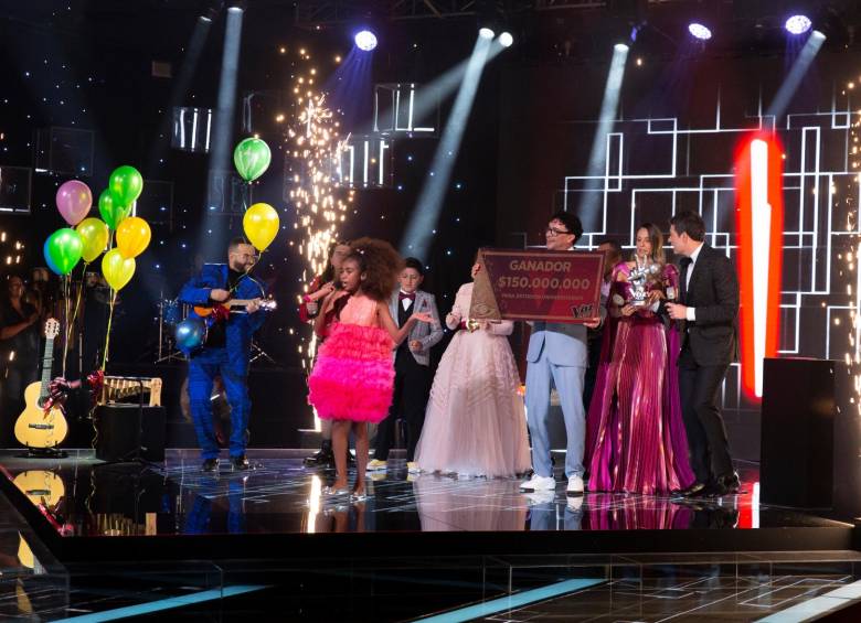 La Voz Kids se despidió como el programa más visto de la televisión colombiana. FOTO cortesía Caracol TV