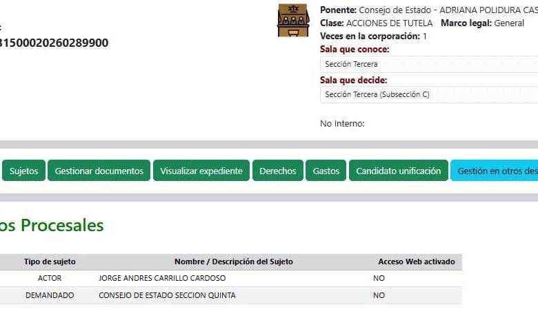 Jorge Carrillo insiste en regresar a ISA: presentó tutela ante el Consejo de Estado