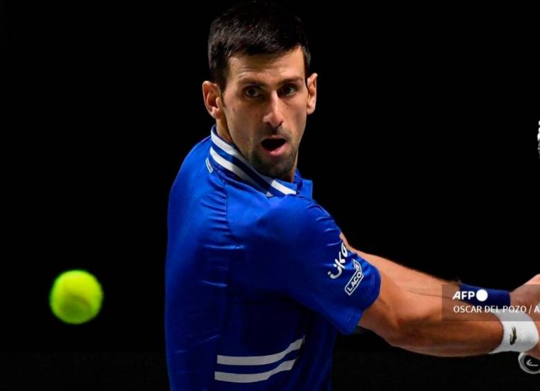Novak Djokovic es actualmente número 7 del tenis del mundo. FOTO AFP 