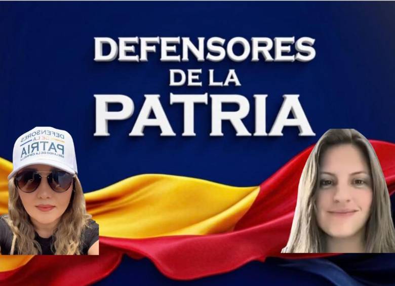 Stephany Forero Amaya, conocida en redes como Stefy Fa, y Alejandra Montes Rojas, conocida como Alejandra M. Habla, hicieron campaña en redes sociales a favor de De la Espriella y posteriormente fueron vinculadas mediante contratos con Inravisión. Foto: Colprensa y redes 