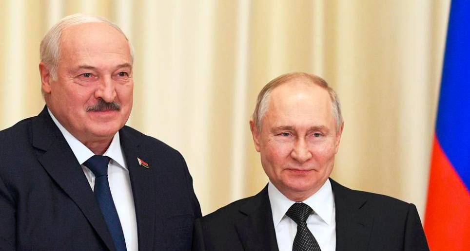 Putin anuncia entrega de armas nucleares a Bielorusia. Foto: AFP. 