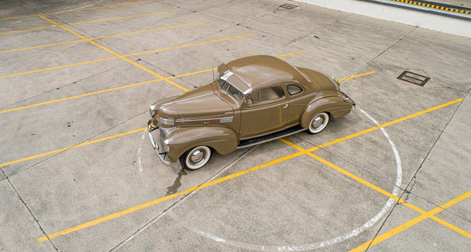 Así luce el Chrysler Royal Coupé de 1939. FOTO Carlos Velásquez