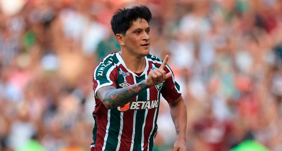 El argentino Germán Cano es uno de los goleadores de la Copa Libertadores con seis anotaciones. FOTO GETTY