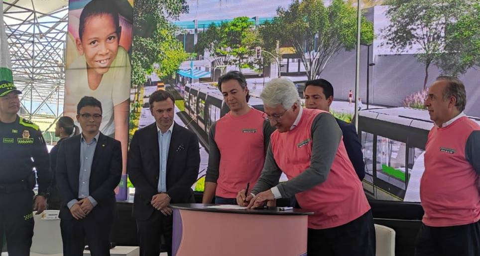 La obra entraría en funcionamiento en 2028. FOTO: METRO DE MEDELLÍN