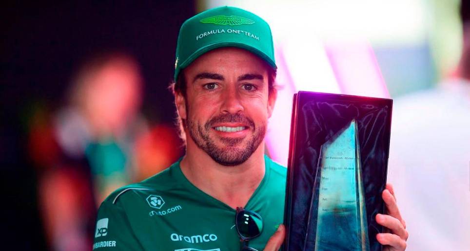 Alonso está buscando su victoria número 33 en la Fórmula 1. La de Barcelona en 2013 fue la 32. FOTO: Twitter Fernando Alonso @alo_oficial