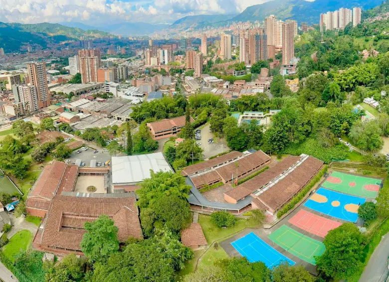 El campus del colegio mide 7 hectáreas. Fotos cortesía. 