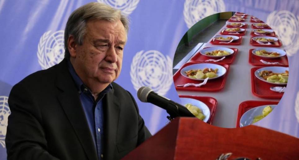 El secretario general de la ONU, Antonio Guterres. FOTO: Colprensa