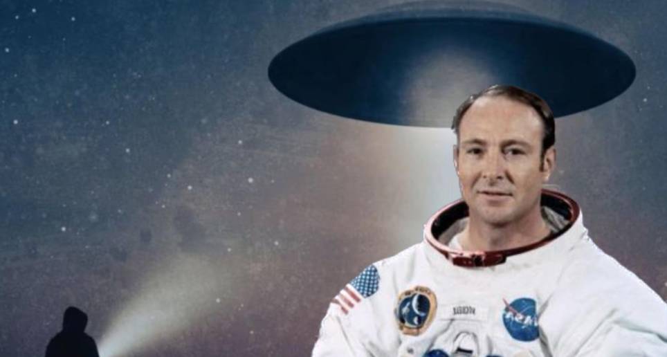 Edgar Mitchell, quien hizo parte de la misión lunar del Apolo 14. FOTO: Getty y AFP