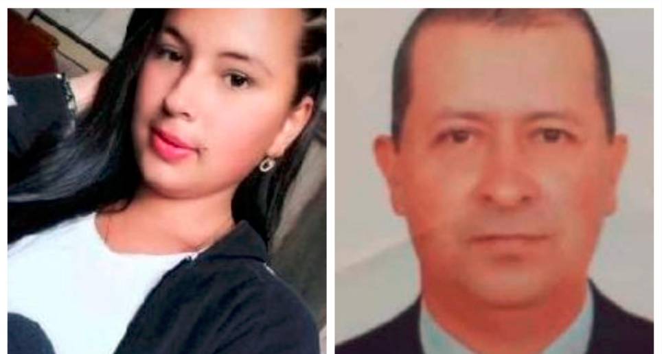 Marly Andrea Osorio Giraldo, de 22 años, y Albeiro de Jesús Cardona Ruiz, de 57, fueron las víctimas de este doble ataque en Abejorral. FOTOS: CORTESÍA