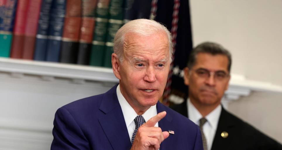 Joe Biden, presidente de EE. UU. firmó la ley que evitó el impago. FOTO Getty
