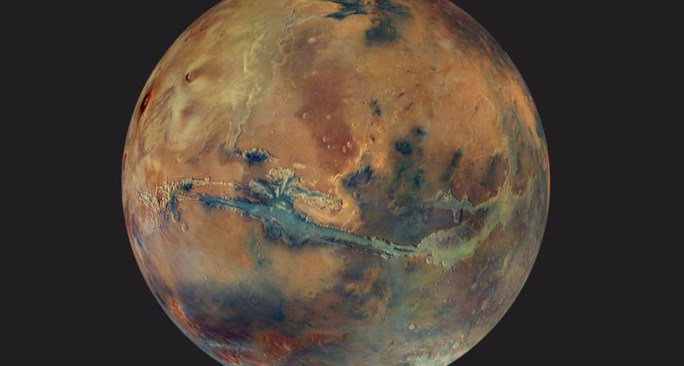 Marte a todo color y en un detalle jamás conocido. FOTO: ESA / Europa Press. 