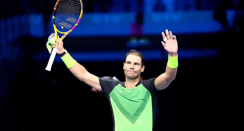 Rafael Nadal (36), ha ganado 22 torneos de Grand Slam y es, junto a Djokovic, el más ganador de la historia del tenis masculino . FOTO: GETTY
