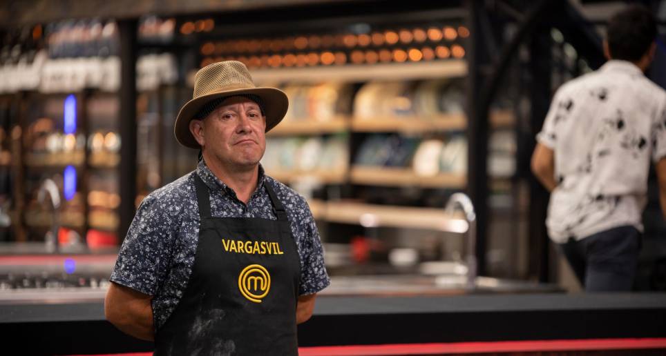 Vargasvil fue el primer eliminado del reality Master Chef Celebrity. FOTO Cortesía Canal RCN