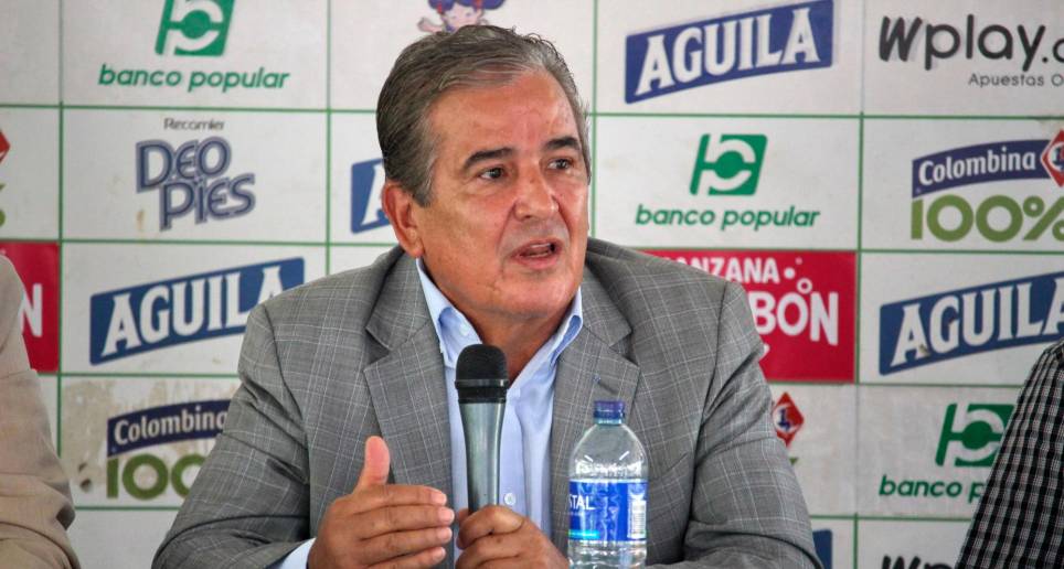 Pinto llegó al Deportivo Cali en octubre de 2022. FOTO: COLPRENSA