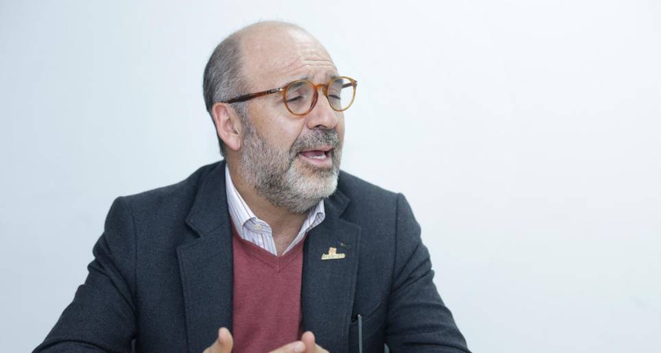 Camilo Sánchez, presidente de Andesco, pidió trabajo conjunto entre empresas y gobierno. FOTO Colprensa