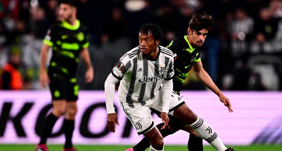 Juan Guillermo Cuadrado se ha vuelto fundamental en el planteamiento de Massimiliano Allegri en Juventus. FOTO AFP 