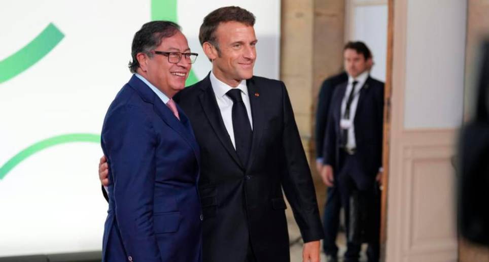 El mandatario sostuvo reuniones el pasado jueves con su homólogo Emmanuel Macron. FOTO: PRESIDENCIA