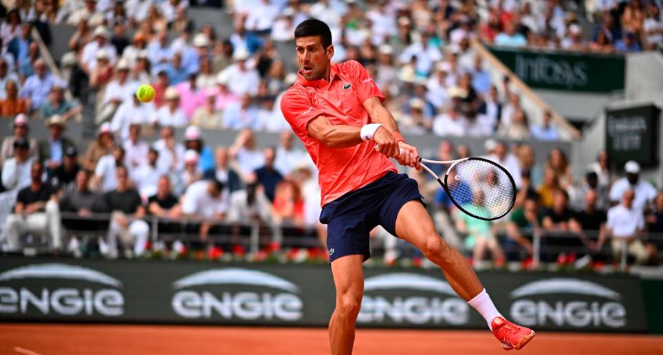 El serbio Novak Djokovic ganó el Roland Garros y se convirtió en el tenista más ganador de la historia del ATP, con 23 título de Grand Slam. FOTO TOMADA @rolandgarros
