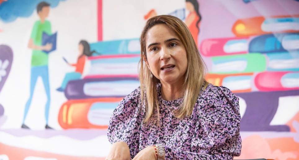 Alexandra Agudelo ejerció como secretaria de Educación de Medellín entre enero de 2020 y febrero de 2023, cuando inició el juicio en su contra. FOTO Carlos Velásquez