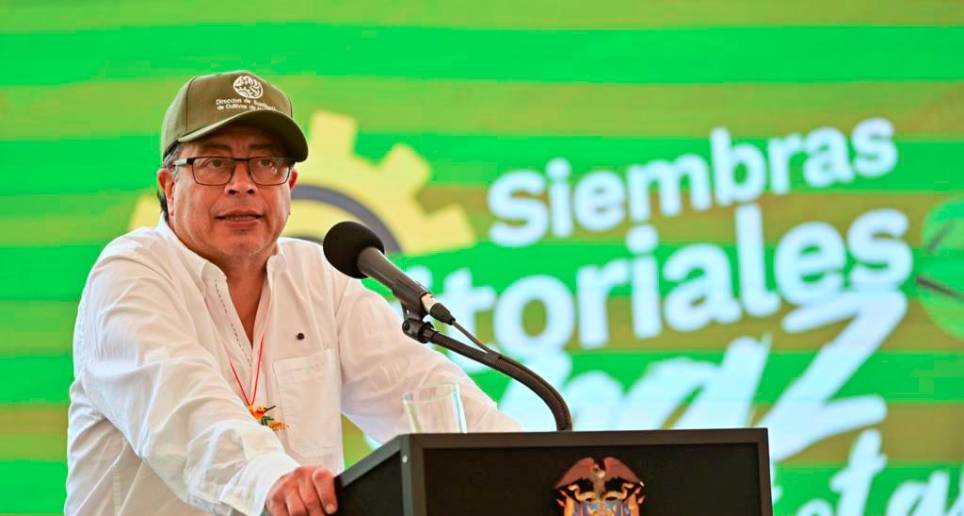 El Gobierno de Gustavo Petro publicó un comunicado en el que le pidió a la guerrilla del ELN seguir avanzando en los diálogos de paz. FOTO: Cortesía Presidencia