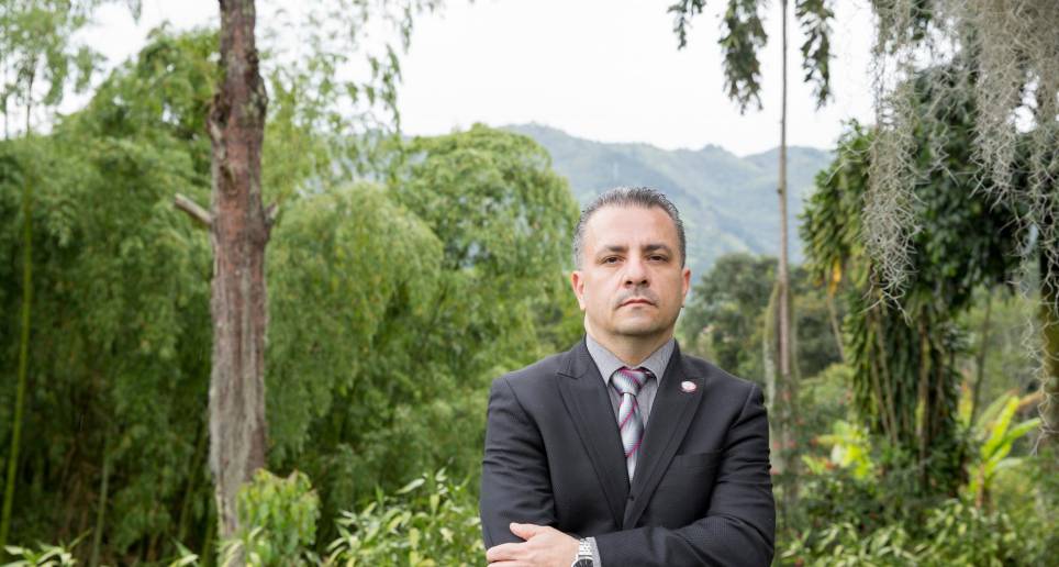 Iván Alonso Montoya fue alcalde de Sabaneta entre 2016 y 2019. FOTO Camilo Suárez