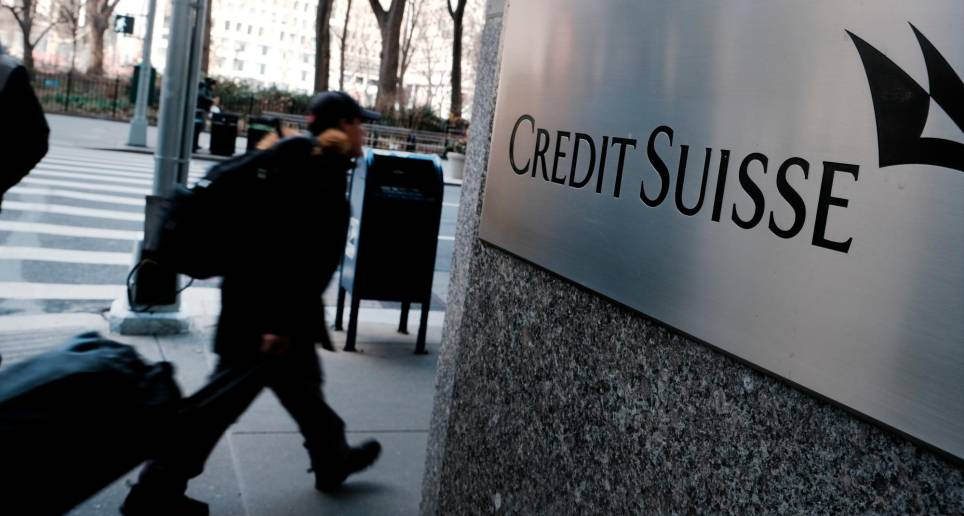 Credit Suisse y UBS son los dos principales bancos en Suiza y por eso esta operación se considera un hecho histórico. FOTO Getty