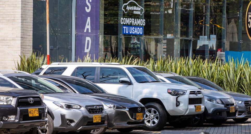 Se espera que el valor de los carros usados siga bajando en 2023. FOTO: CARLOS VELÁSQUEZ